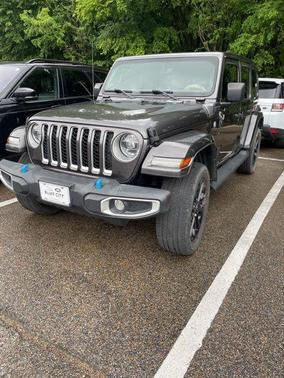Granite Crystal Metallic Clearcoat 2022 Jeep Wrangler Unlimited 4xe Sahara