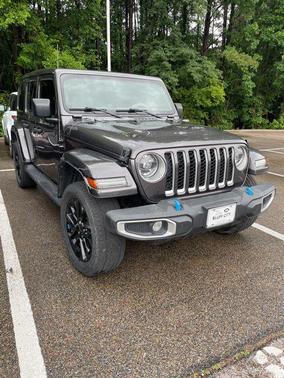 Granite Crystal Metallic Clearcoat 2022 Jeep Wrangler Unlimited 4xe Sahara