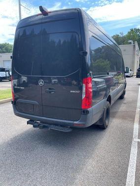 Jet Black 2024 Mercedes-Benz Sprinter 3500 Cargo 170 WB