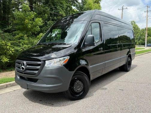 Jet Black 2024 Mercedes-Benz Sprinter 3500 Cargo 170 WB