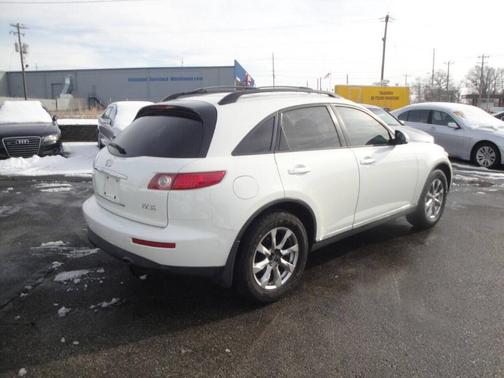 Ivory Pearl 2007 INFINITI FX35