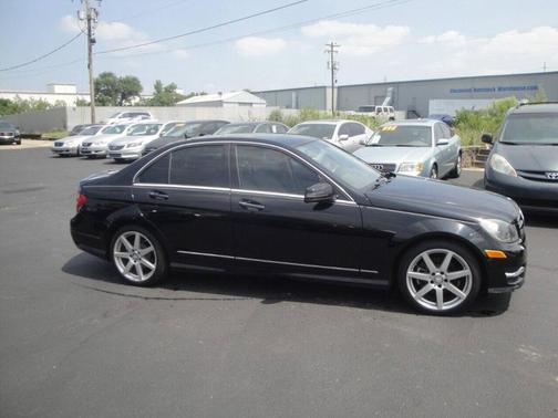 Black 2014 Mercedes-Benz C-Class C 250 Sport