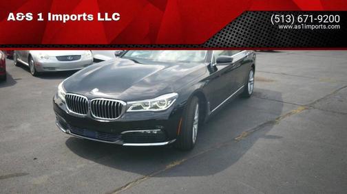 Black Sapphire Metallic 2016 BMW 750 i xDrive