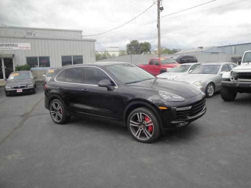 Black 2017 Porsche Cayenne Turbo