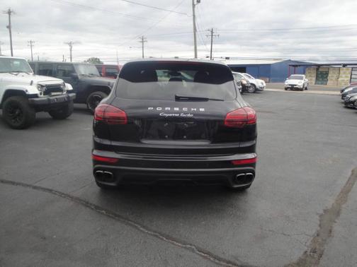 Black 2017 Porsche Cayenne Turbo