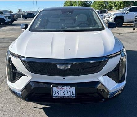 Crystal White Tri-Coat 2025 Cadillac OPTIQ Sport