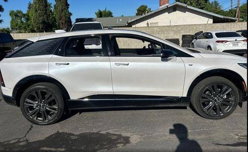 Crystal White Tri-Coat 2025 Cadillac OPTIQ Sport