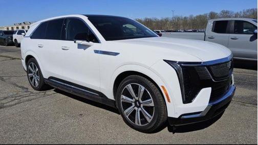 Summit White 2025 Cadillac Escalade IQ Luxury 2