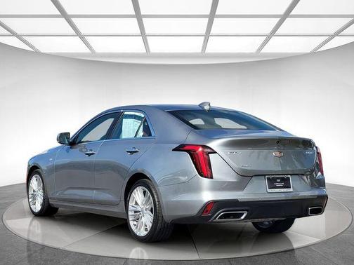 Silver Metallic 2024 Cadillac CT4 Premium Luxury