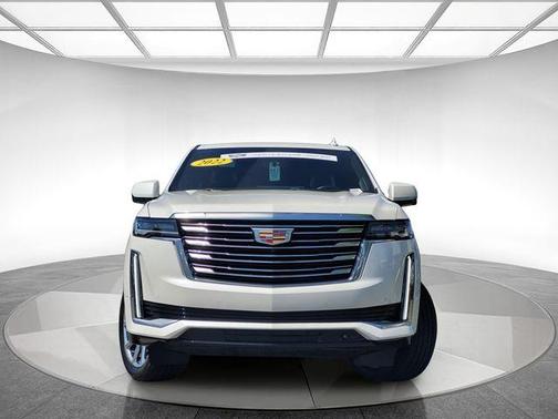 Crystal White Tri-Coat 2022 Cadillac Escalade ESV Premium Luxury Platinum