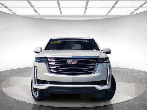 Crystal White Tri-Coat 2022 Cadillac Escalade ESV Premium Luxury Platinum