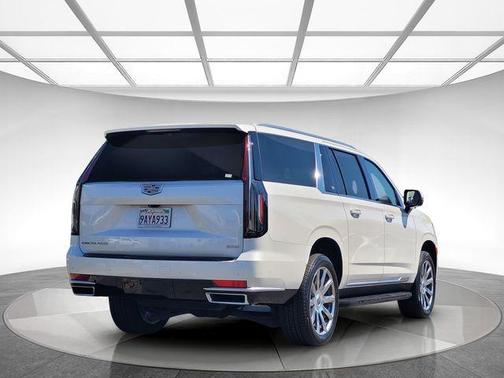 Crystal White Tri-Coat 2022 Cadillac Escalade ESV Premium Luxury Platinum