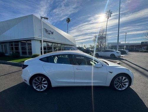 White 2018 Tesla Model 3 Long Range