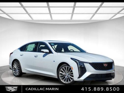 Vibrant White 2026 Cadillac CT5 Premium Luxury RWD