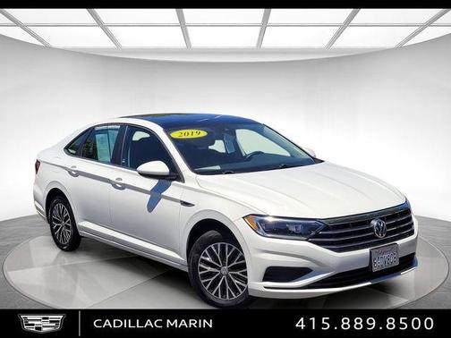 Pure White 2019 Volkswagen Jetta 1.4T SEL