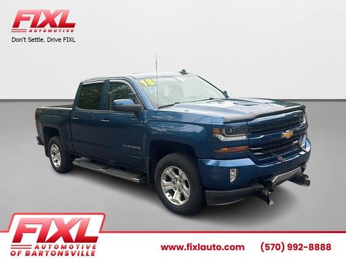 Deep Ocean Blue Metallic 2018 Chevrolet Silverado 1500 2LT