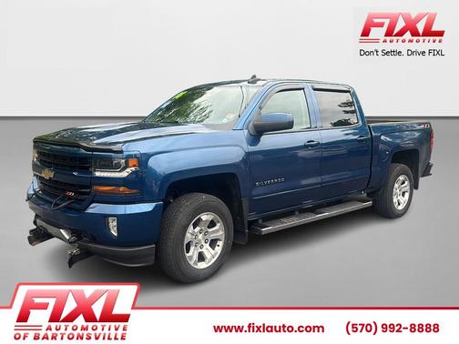 Deep Ocean Blue Metallic 2018 Chevrolet Silverado 1500 2LT