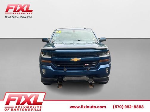 Deep Ocean Blue Metallic 2018 Chevrolet Silverado 1500 2LT