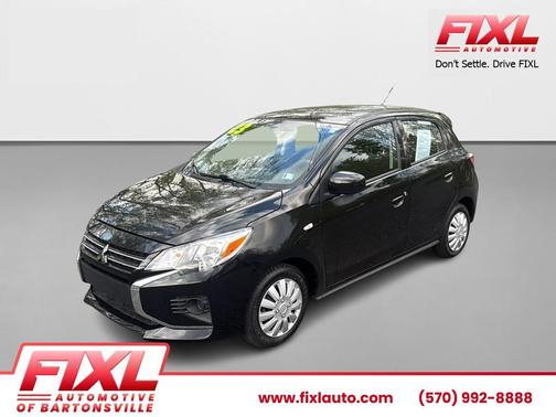 Mystic Black Metallic 2023 Mitsubishi Mirage ES