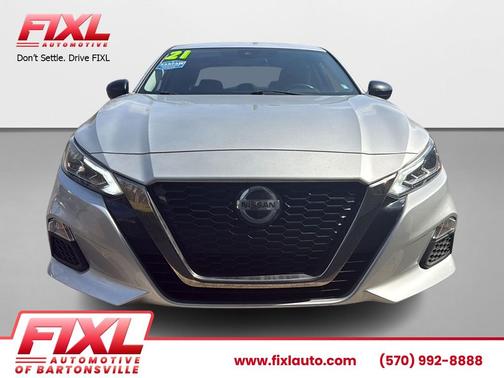 Brilliant Silver Metallic 2021 Nissan Altima SR FWD