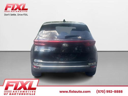 Black Cherry Pearl 2020 Kia Sportage LX
