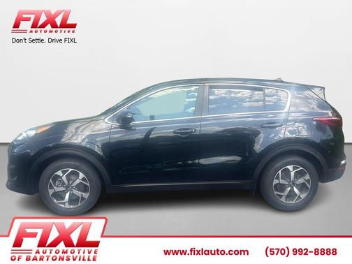 Black Cherry Pearl 2020 Kia Sportage LX