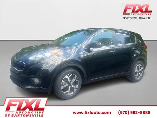Black Cherry Pearl 2020 Kia Sportage LX