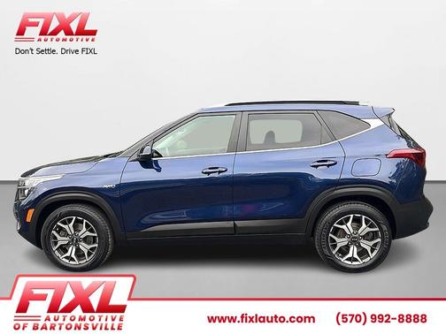 Dark Ocean Blue 2021 Kia Seltos EX