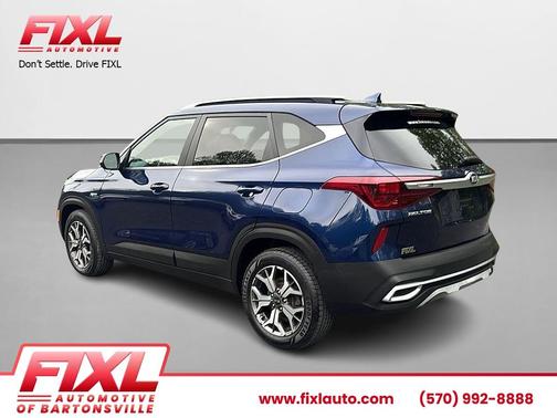Dark Ocean Blue 2021 Kia Seltos EX
