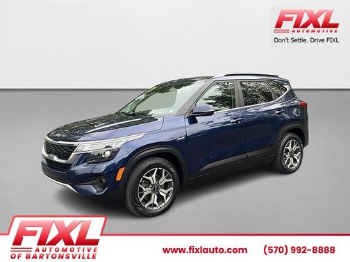 Dark Ocean Blue 2021 Kia Seltos EX