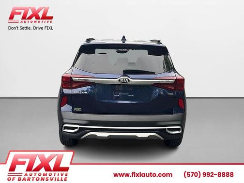 Dark Ocean Blue 2021 Kia Seltos EX