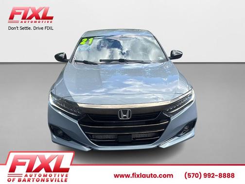 Lunar Silver Metallic 2021 Honda Accord Sport 1.5T