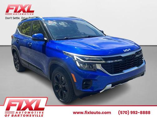 Neptune Blue 2024 Kia Seltos S
