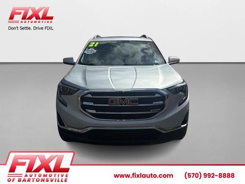 Quicksilver Metallic 2021 GMC Terrain SLT