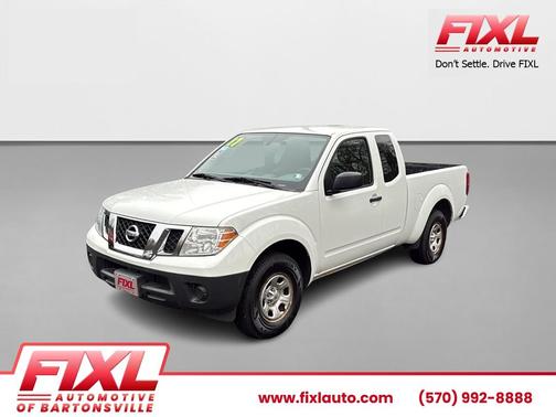 Glacier White 2017 Nissan Frontier S