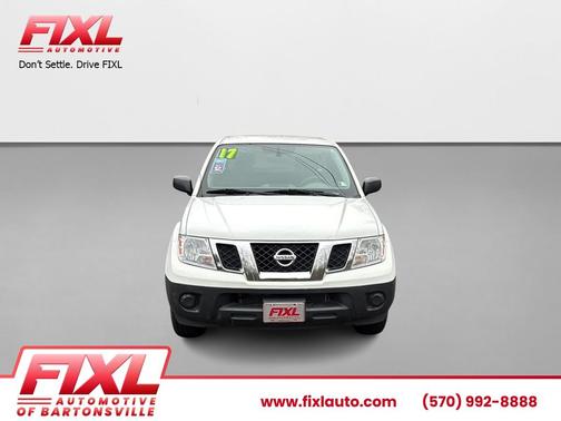 Glacier White 2017 Nissan Frontier S
