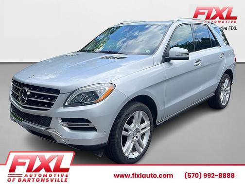 Iridium Silver Metallic 2015 Mercedes-Benz M-Class 4MATIC