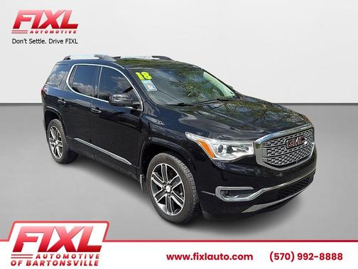 Ebony Twilight Metallic 2018 GMC Acadia Denali