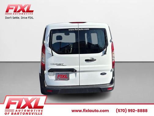Frozen White 2020 Ford Transit Connect XL Cargo Van
