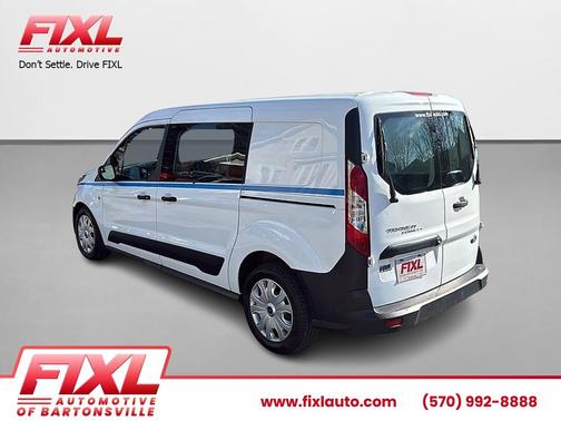 Frozen White 2020 Ford Transit Connect XL Cargo Van