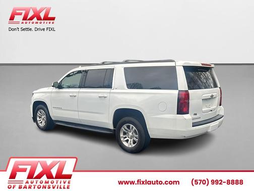 Summit White 2018 Chevrolet Suburban LT