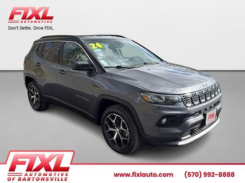 Baltic Gray Metallic Clearcoat 2024 Jeep Compass Limited