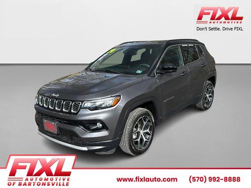 Baltic Gray Metallic Clearcoat 2024 Jeep Compass Limited