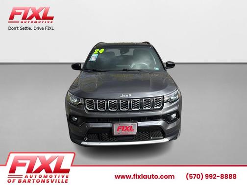 Baltic Gray Metallic Clearcoat 2024 Jeep Compass Limited