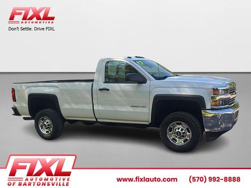 Bright White Clearcoat 2017 Chevrolet Silverado 2500 WT