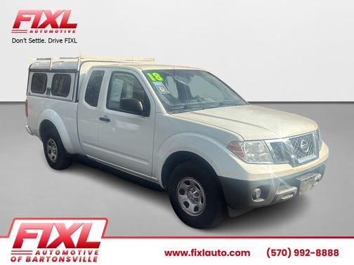 Glacier White 2018 Nissan Frontier S