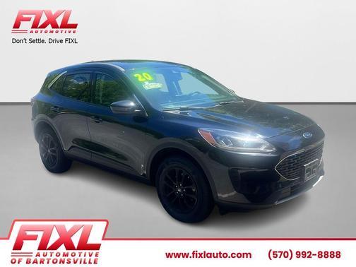 Agate Black Metallic 2020 Ford Escape SE