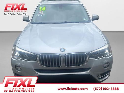Mineral Silver Metallic 2016 BMW X3 xDrive28i