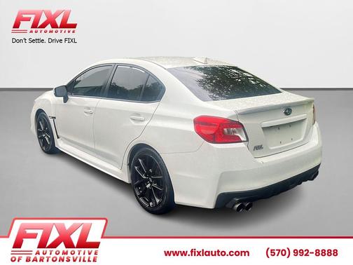 Crystal White Pearl 2020 Subaru WRX Premium