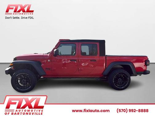 Firecracker Red Clearcoat 2020 Jeep Gladiator Sport S